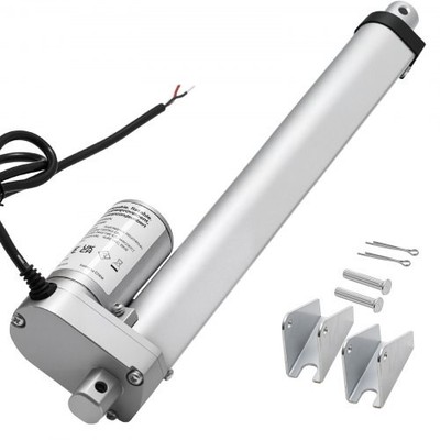 12V Linear Actuator,9.84'' High Speed 0.6''/s Linear Motion Actuator,225lbs/1000N