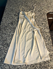 Cider - Satin Off White Dress