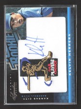 2012 Panini Signature Series Kelvin Herrera #130 MLB Players Choice Patch auto