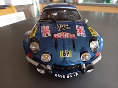 Alpine Renault A110 échelle 1/12 Base Otto Models Tour de Corse 1973 - Photo 1/4
