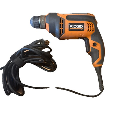 #ad #ad Rigid Electric Drill 3 8 Keyless Chuck 7.5 Amps Heavy Duty $39.00