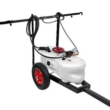 Giantz Weed Sprayer 100L Trailer 1.5M Boom Garden Spray Spot Chemical 12V ATV