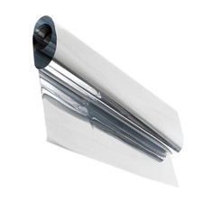 2 Pcs Static Privacy Window Film One Way Heat Insulation Sun Film for Home