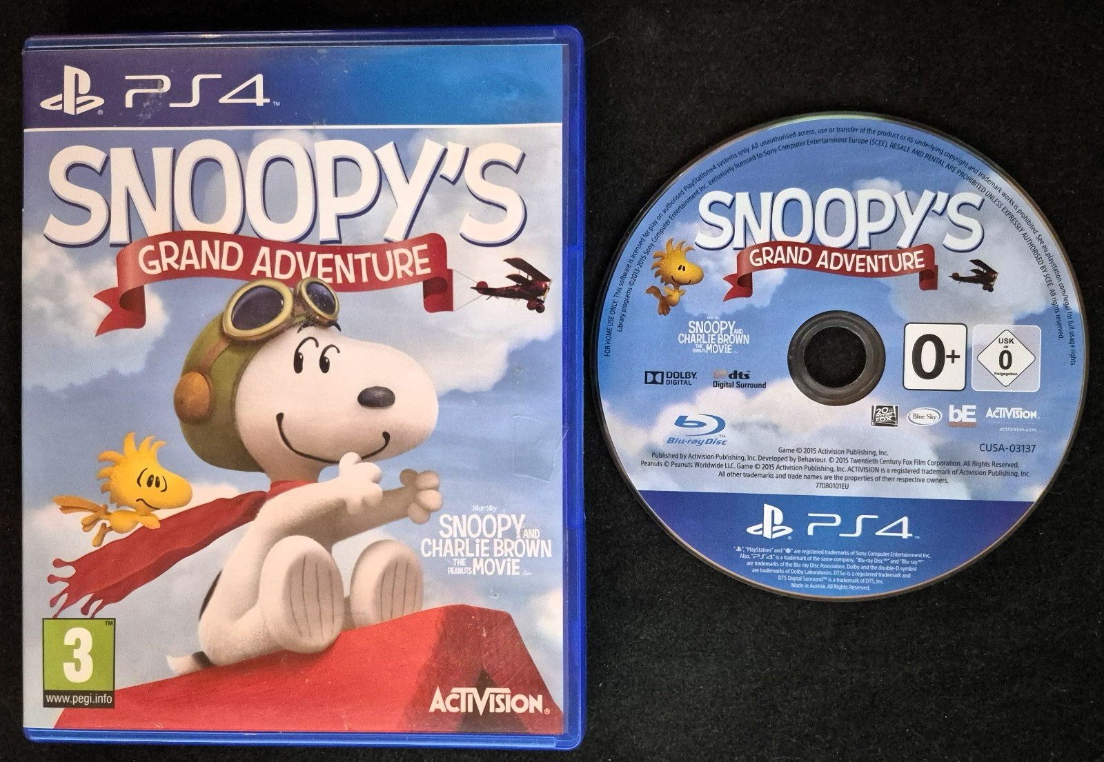 Snoopy's Grand Adventure - PS4 - Same Day Dispatch !!