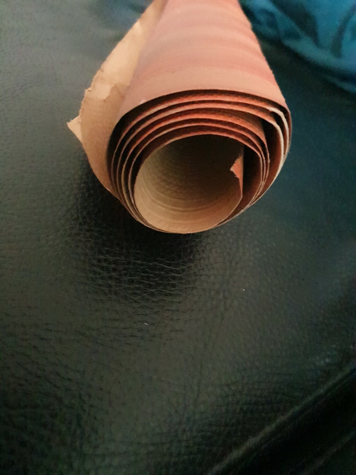 Vintage Red and brown striped wallpaper eBay