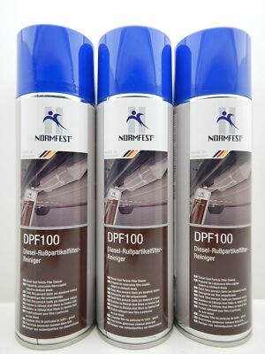 3x NORMFEST DPF 100 DIESEL RUßPARTIKELFILTER REINIGER DIESELPARTIKELFILTER