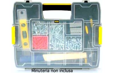 Organizer Portautensili Stanley 1-97-483 - Divisori Rimovibili, Impilabile, Per Minuteria - Foto 10