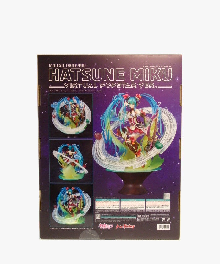 MAX FACTORY 1/7 Hatsune Miku Virtual Popstar Ver. Figure NIB | eBay