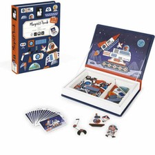 JANOD MAGNETI' BOOK COSMOS BRAND NEW IN BOX 3-8 YEARS 70 PIECES