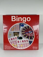 Pressman Toy Bingo in Red Box Board Game With Spinner
