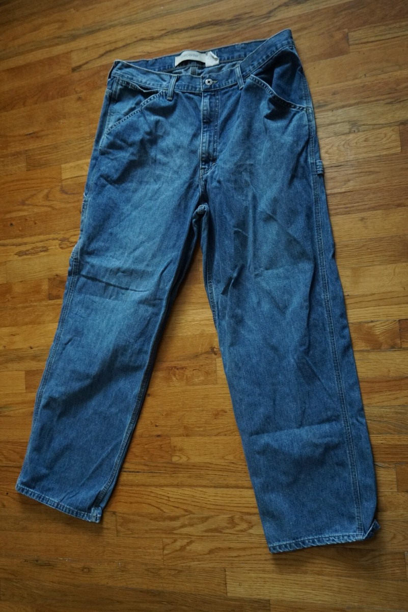 Vintage Mens Gap Carpenter Jeans Size 38x32 Made in USA | eBay