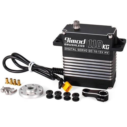 110kg Brushless Servo Metallgetriebe High Torque HV Waterproof für 1/5 RC Car - Bild 17 von 17