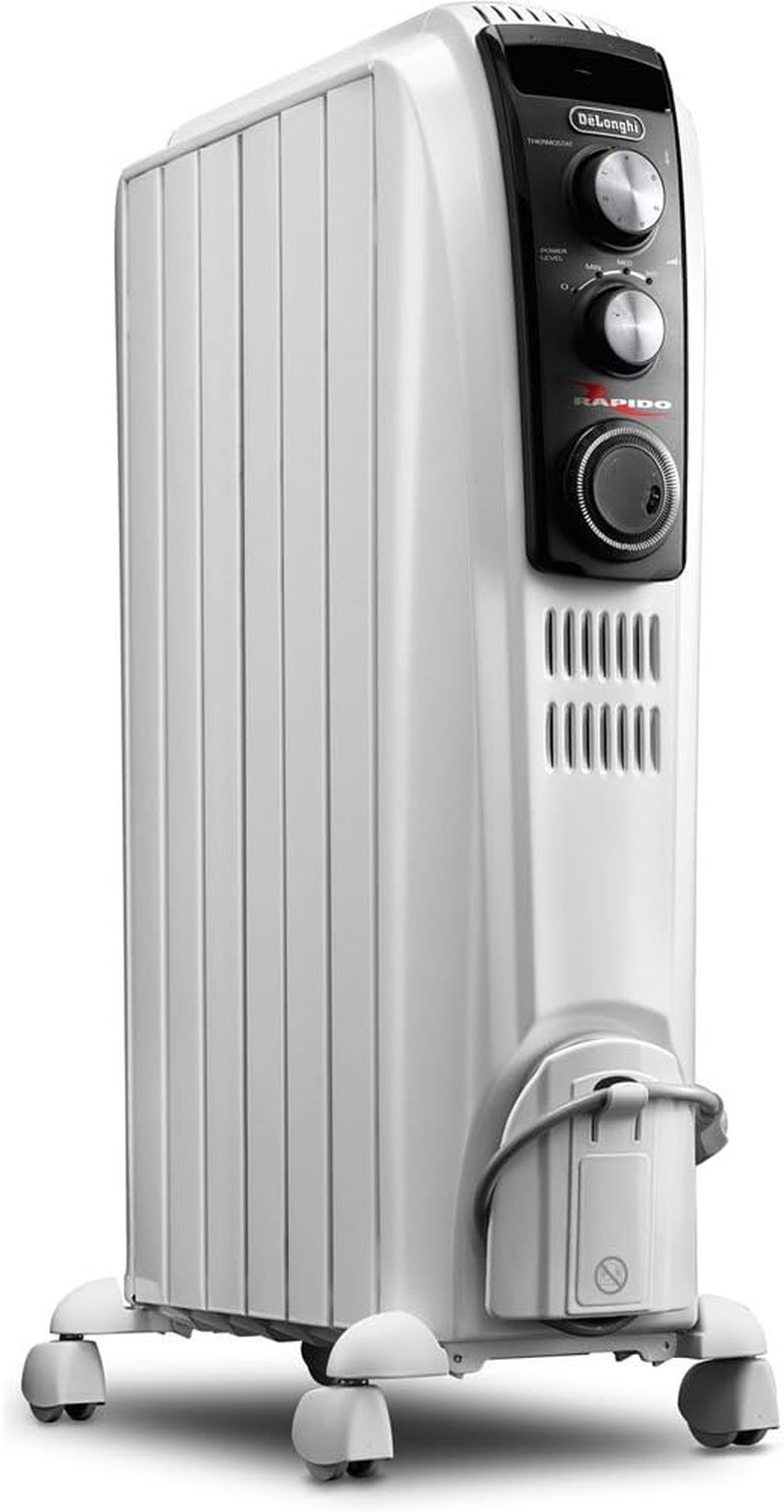 Dragon Oil Filled Radiator Heater, 1500W Electric Space Heater for indoor use, p