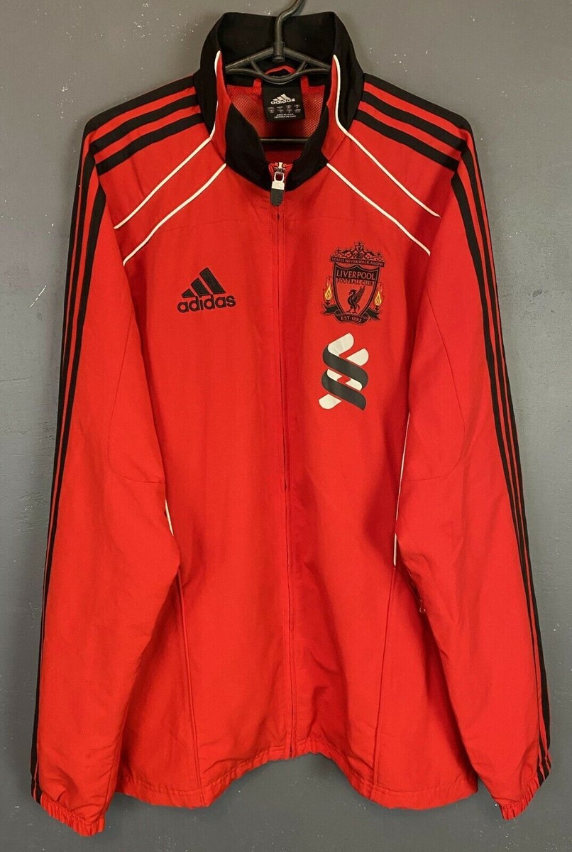 MENS ADIDAS FC LIVERPOOL 2010/2011 JACKET TRAINING SOCCER