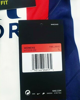 Nike Womans Paris Saint-Germain Authentic Third Jersey PSG