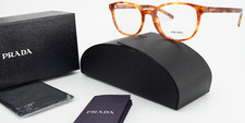 PRADA Brille VPR 07X 52-19 145 4BW 1O1 Amber ...