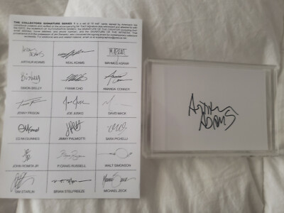 STERANKO COLLECTORS SIGNATURE SET 18 ARTIST AUTOGRAPHS NEAL ADAMS