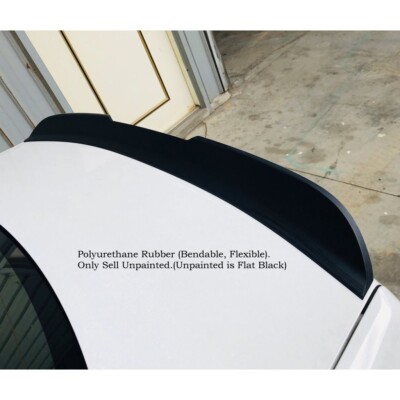 2003-2005 Dodge Neon SRT4 Fiberglass PVO Rear Lip Spoiler - CBD-CFPVORLPSP-FG