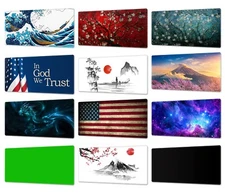 Mouse Pad Thick 3MM Water Resistance Desk Mat with Non-Slip Rubber Pad