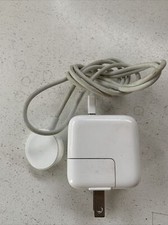 OEM APPLE iPad/iPhone/iPod 10W USB Power Adapter Model A1357 Wall Plug  Cable