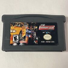 Midnight Club: Street Racing Game Boy Advance Game Tested & Works - Cartridge