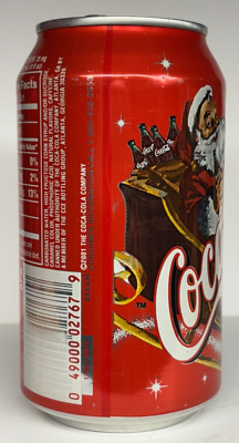 Coca-Cola Classic 2001 Holiday Edition 12 Oz. Empty Soda Can | eBay