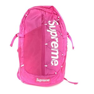 supreme backpack pink