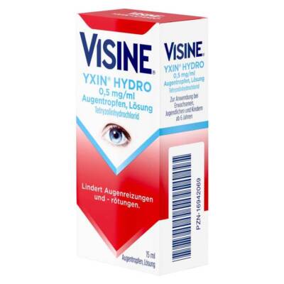 Visine  Yxin  Hydro 0,5 mg/ml Augentropfen · 15 ml · PZN 16942069