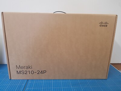 Cisco Meraki MS210-24P 24x 1Gb PoE+ RJ-45, 4x 1Gb SFP Managed Switch