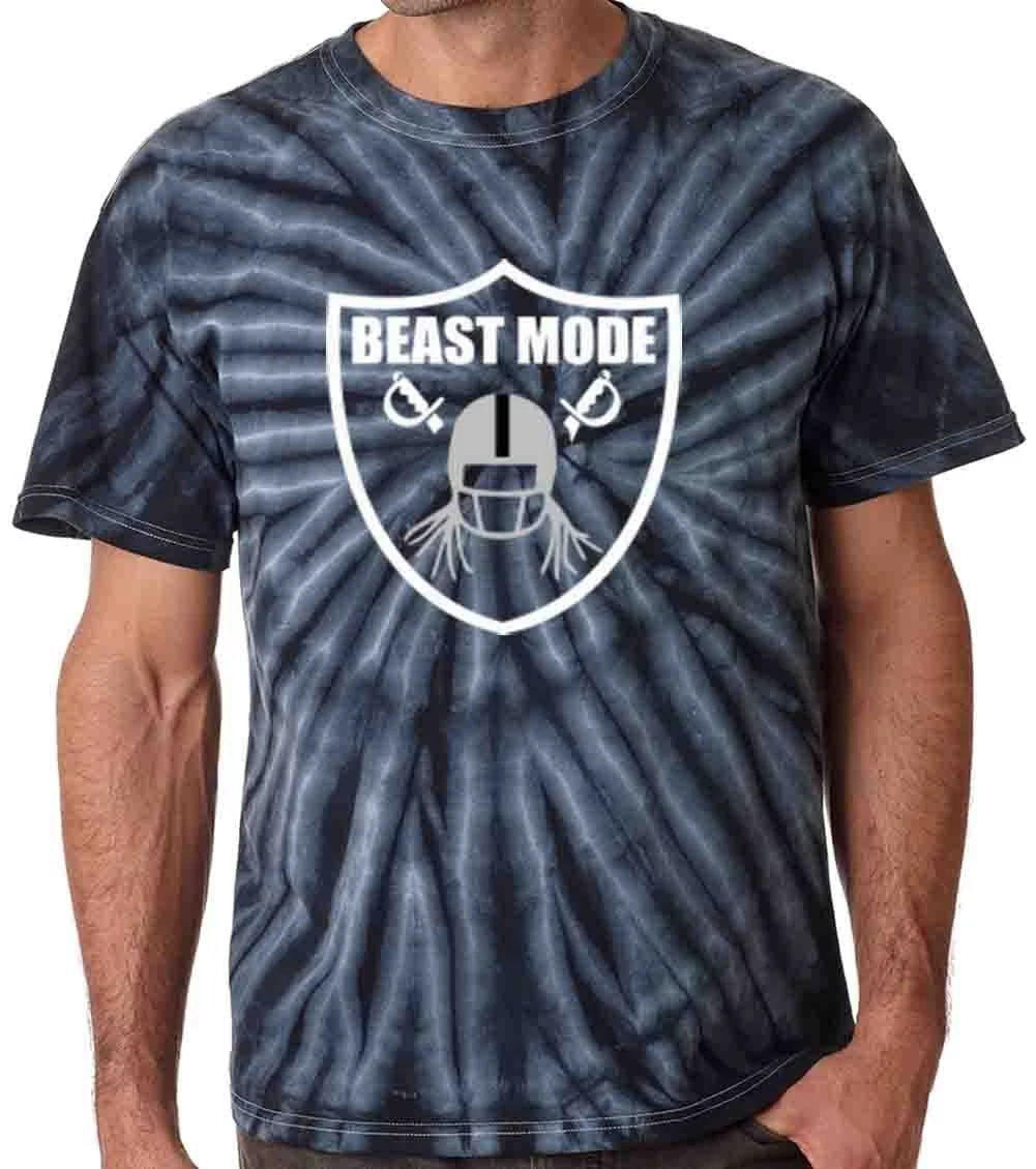 Tie Dye Marshawn Lynch Oakland Raiders