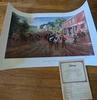 Civil War Print " Serious Work Ahead"