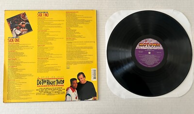 Rare DO THE RIGHT THING Orig 1989 Full Soundtrack Vinyl LP
