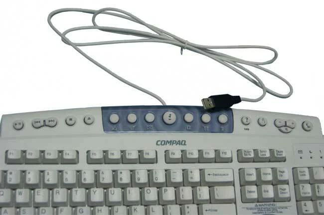 (BRAND NEW) Compaq Beige Color USB Keyboard KU-9978 - Image 2 of 4