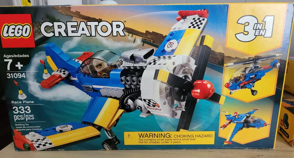 Lego Creator 3 in 1 Race Plane 31094 Retired eBay