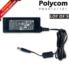Lot X 5 Polycom SPA12A24B  1465-42340-003 AC Power Adapter 24V 0.5A 9NA0121101