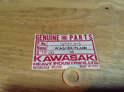 NOS NEW KAWASAKI 1973-1975 Z1 Z1B PLAIN WASHER PART# 16039-013 | eBay