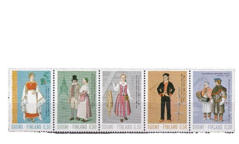 Bloque de culturas, orígenes étnicos Sellos finlandés