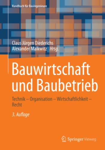 Thumbnail - Bauwirtschaft Und Baubetrieb Technik - Organisation -