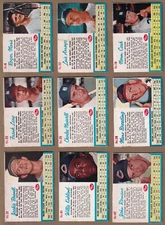 1962 Post Cereal Baseball * You Pick * Conditions Listed