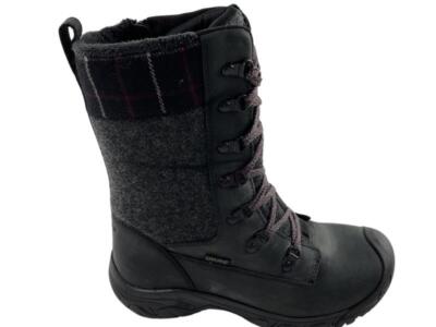 Keen Damen Greta Tall Waterproof Stiefel  Schwarz Gr.37,5