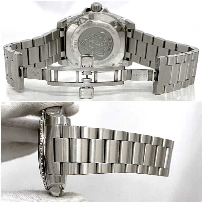 Gucci Watch Dive f-21177 Black Silver DIVE YA136212 136.2 Gucci Watch Dive f-21177 Black Silver DIVE YA136212 136.2