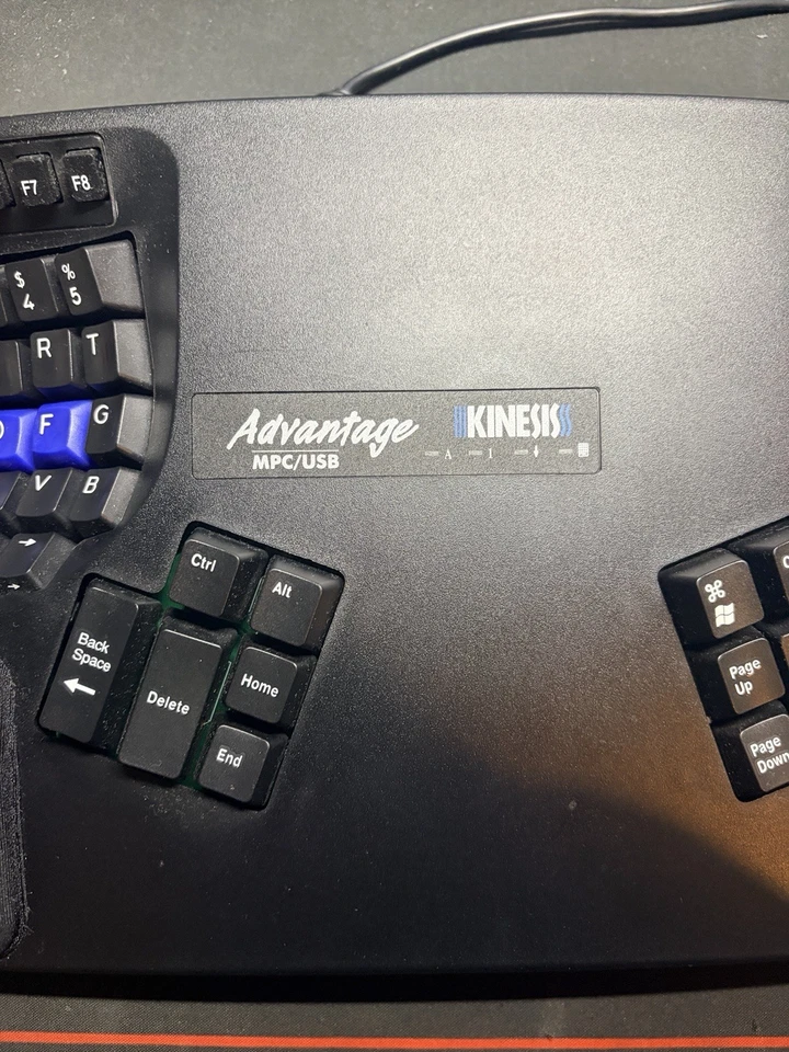 Kinesis Advantage Keyboard KB500 USB Black Ergonomic Keyboard Only - Image 4 of 4