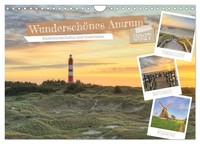 WunderschöNes Amrum (Wandkalender 2027 Din A4 Quer), Calvendo Monatskalender