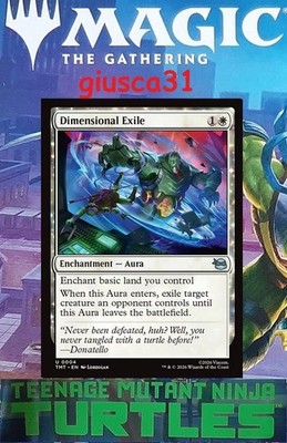 Magic - Dimensional Exile - Uc/Verzauberung - Teenage Mutant Ninja Turtles EN/NM