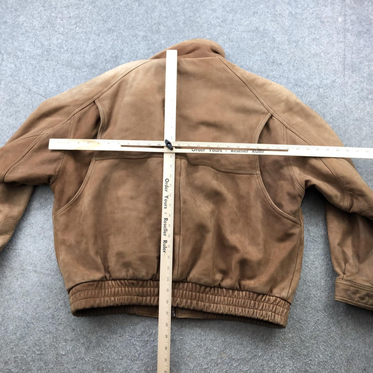 Vintage Wilsons Adventure Bound Jacket Mens XL Brown Suede Leather