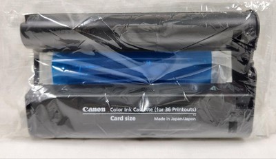 Canon Color Ink Cassette (for 36 Printouts) 4x6 Printer Cartridge - New Open Box
