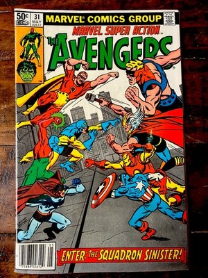 Marvel Super Action #31 (Marvel Comics May 1981) starring The Avengers 