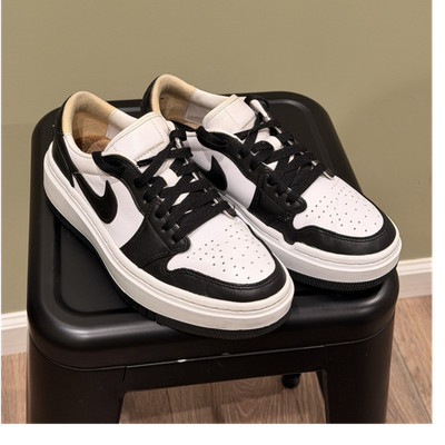 Sz 6.5 - Women's Nike Air Jordan 1 Elevate Low 'Panda Black White' DH7004-109