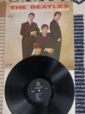 Beatles* Introducing The Beatles * Vee Jay * Black / Silver Label * VG+/VG+