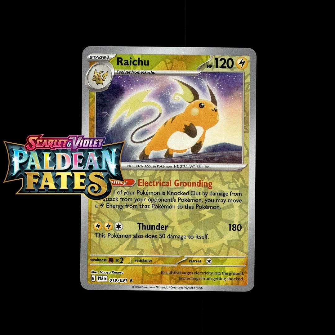 Raichu Pokémon TCG Cards for sale